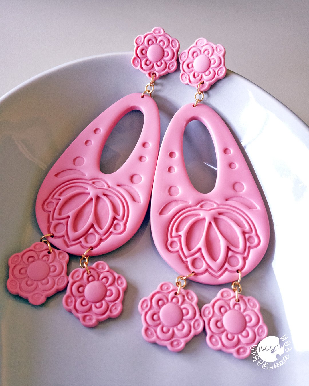 Pendientes de flamenca La Carmen
